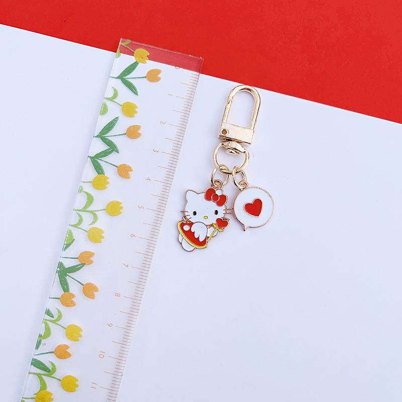 Брелок Hello Kitty: Милый Кот Брелок-Подвеска на Рюкзак для Студентов и Друзей