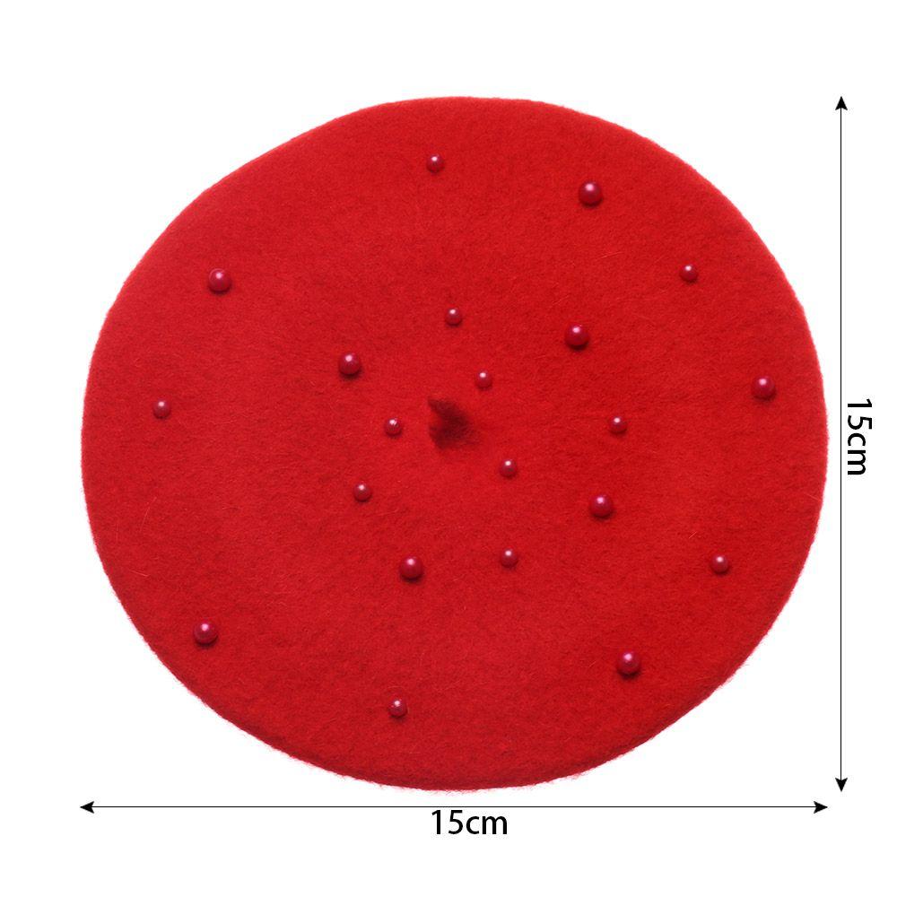 Детские Аксессуары Жемчужные Теплые Детские Шапки Берет Шляпа Шляпы для Девочек Головные Уборы