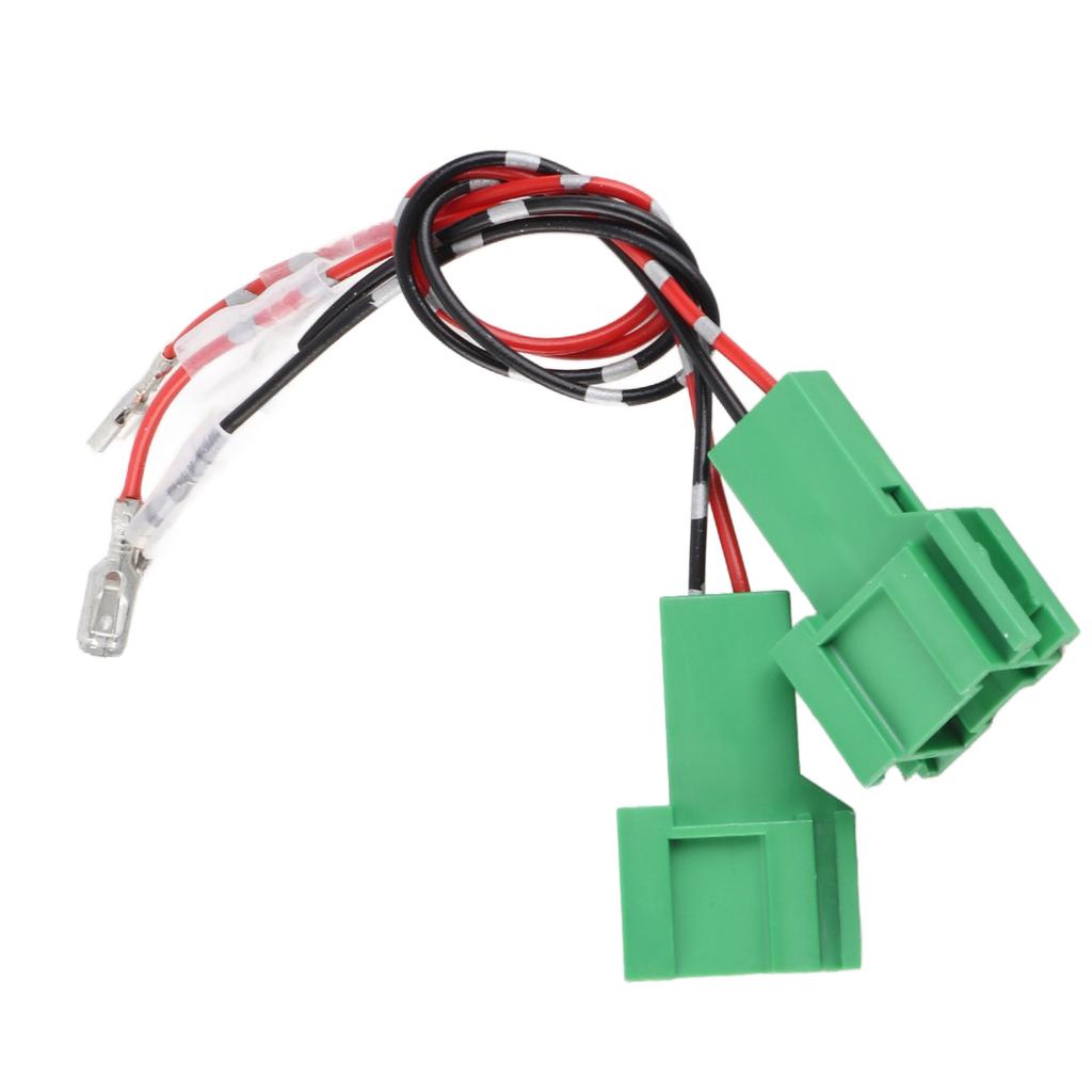 1 Pair ABS Door Speaker Wiring Harness Adapter Plug Connector 12V