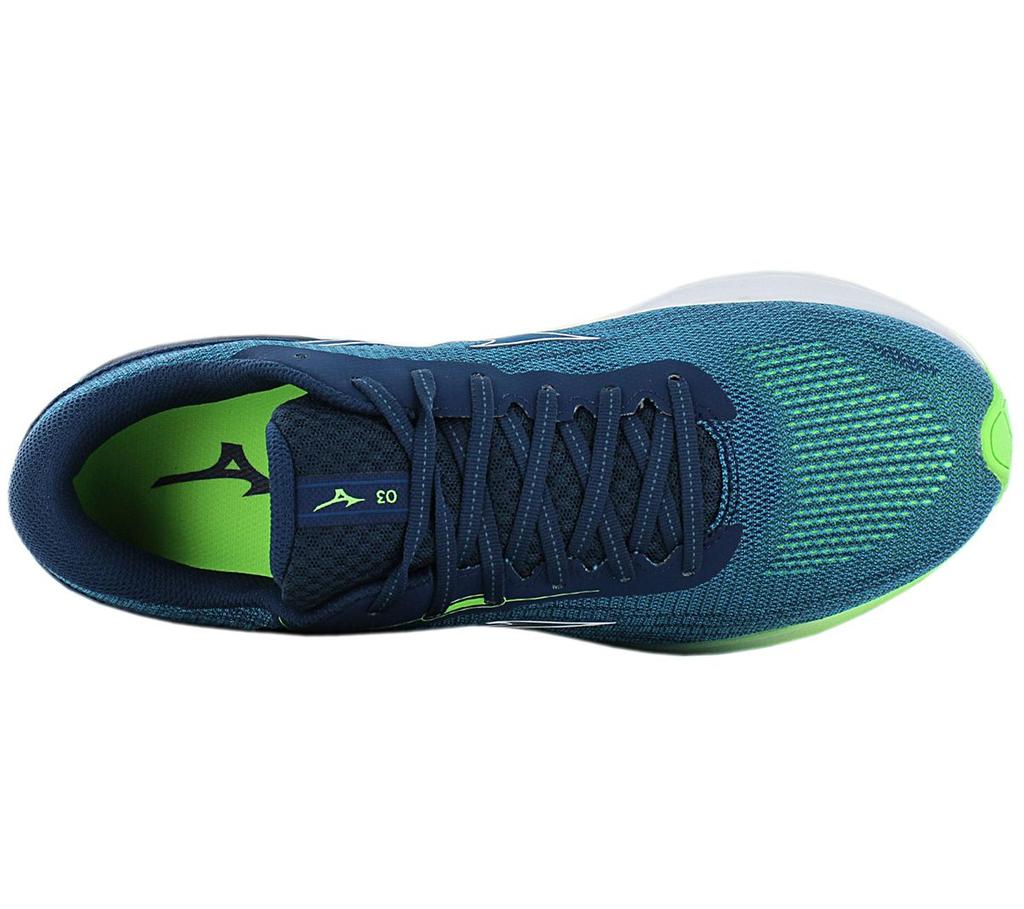 Mizuno Wave Skyrise 3 - Мужские кроссовки синие J1GC220901 ОРИГИНАЛ