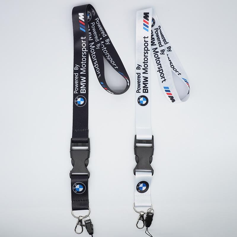 BBIO8 Neck Straps Lanyard Key Cell Phone Work ID Card Hanging Rope for BMW M Power X1 X2 X3 X5 X6 X7 F21 G20 M Sports Car Accessories