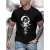Retro Men's T-Shirt Japanese  Print Oversized Tees for Men Fashion Trend Sports T Shirts Short Sleeve T-Shirt Men Tops