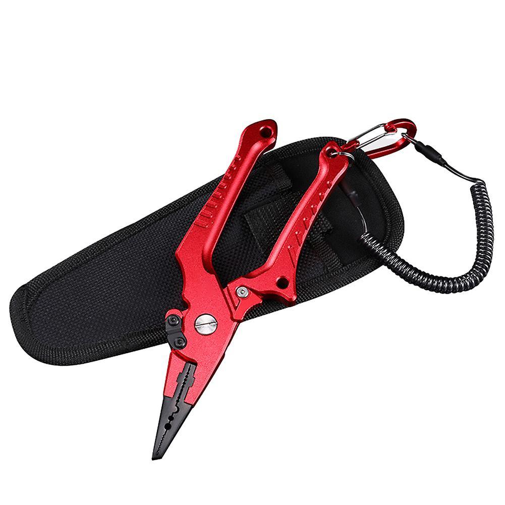 Concealed Scale Aluminum Alloy Fish Control Clip Durable Non-slip Fishing Plier Fishing Tackle