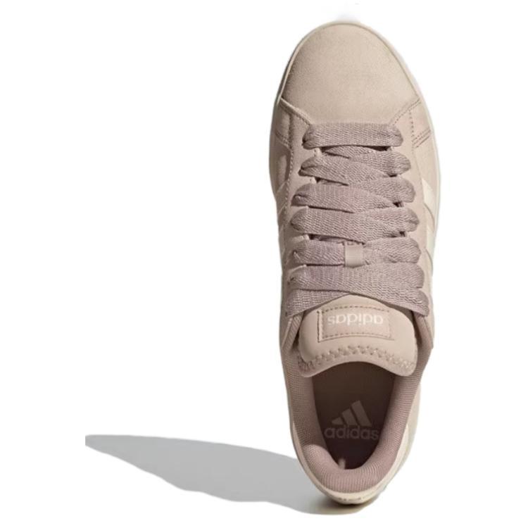 Adidas Grand Court Base 00s Wonder Beige Women Sneakers Cream Off-White Grey JR7076