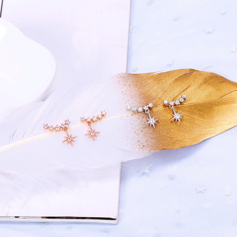 Lindon Copper Alloy Zircon Earrings Drop Earrings For Women Wedding Party Gifts