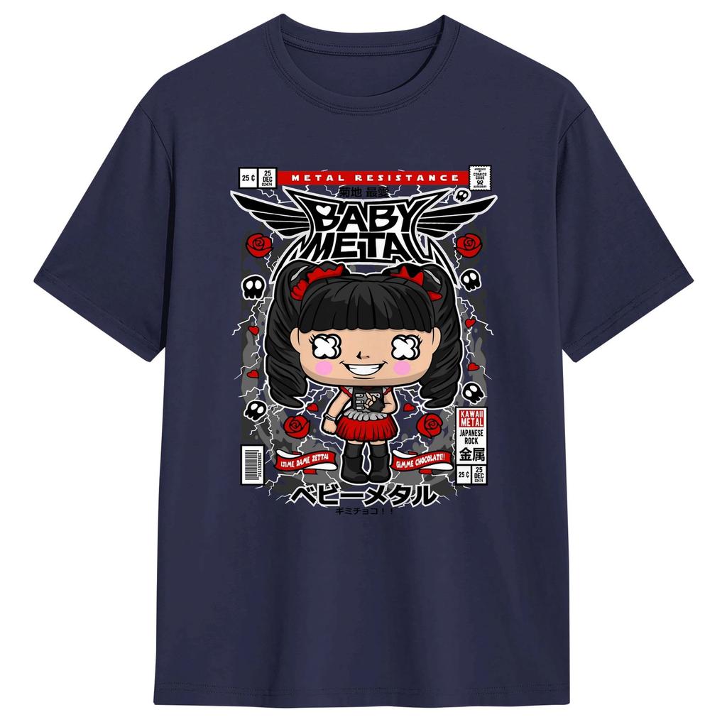 Babymetal World Tour 2026 TShirts for Unisex Novelty 100 Cotton Tees O Neck Short Sleeve T Shirt Original Clothes