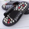 Men's Rotating Tai Chi Massage Slippers – 2024 Summer Anti-Slip Indoor Acupoint Foot Therapy.