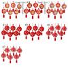 6pcs 3D Chinese Snake Year Pendants Traditional Spring Festival Supplies  Home Living Room Decor