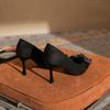 - Women's Fashion Pointed Stiletto High Heels Temperament New Commuter Style Versatile Sexy Women's Single Shoes