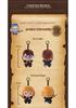 Authentic Harry Potter Plush Keychain Doll - Trendy Cartoon Merchandise for Potterhead Birthday Gifts