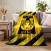 Club Tigres UANL blanket Flannel Blanket Soft Cozy Plush Throw for Sofa Bed Lightweight Home Decoration