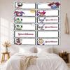 Numberblocks Custom Your Name Wall Decor Tapestry Art For Pet Memorial Birthdaywedding Party Backdrop Family Gift