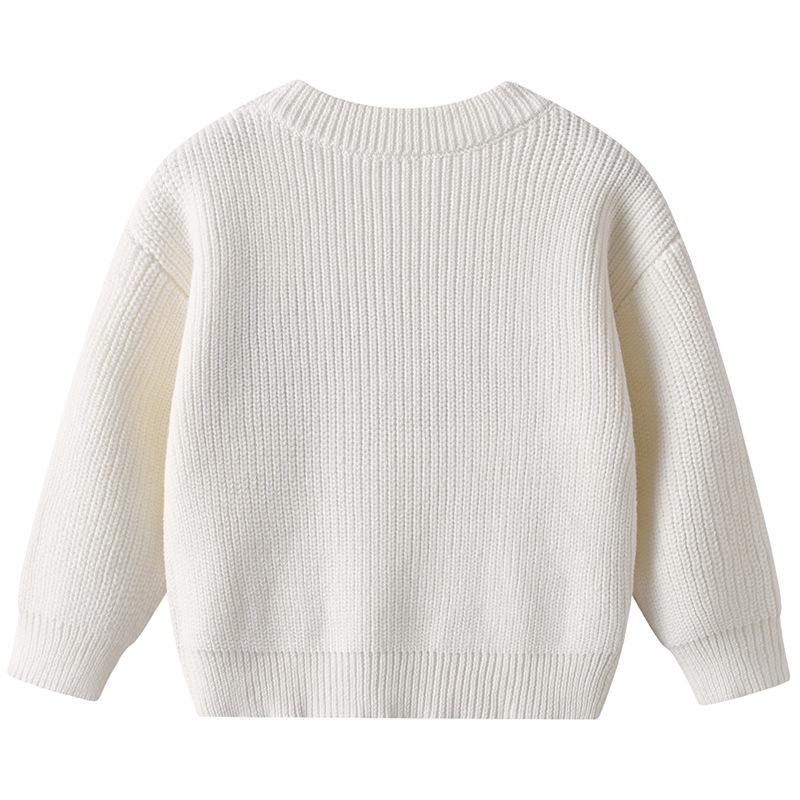 Осень и Зима Малыш Малыш Нижний Свитер День Рождения Etsy Сделай Сам Ручная вышивка Один Мальчик Девочка Свитер