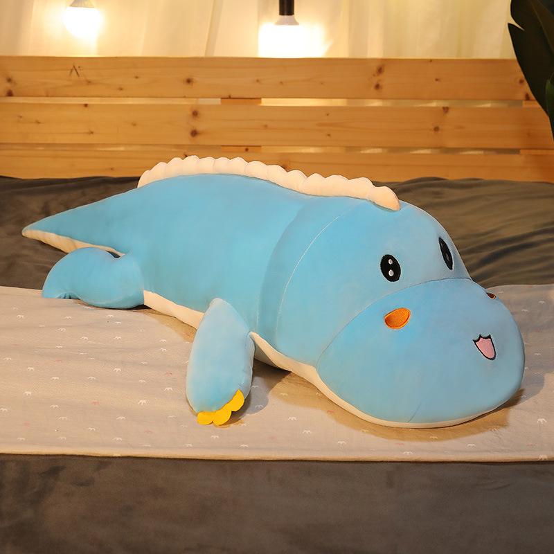 Dinosaur Plush Toy Doll Cute Bed Super Soft Sleeping Long Throw Pillow Big Doll Ragdoll