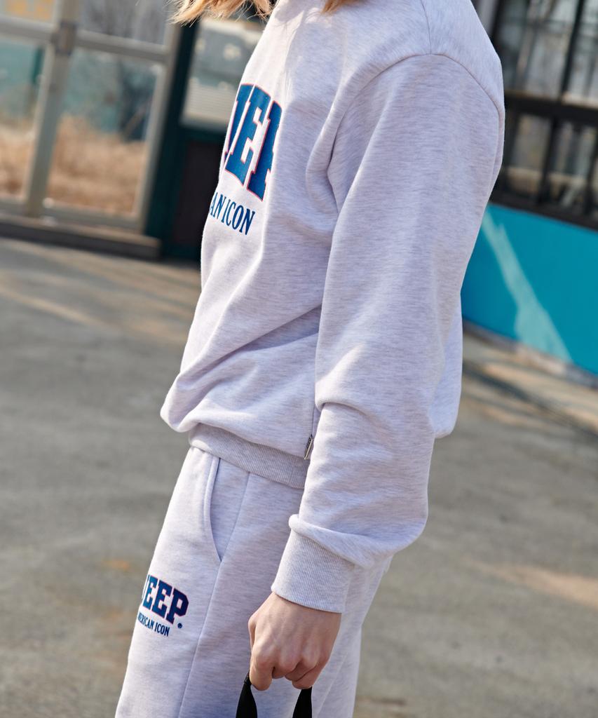 JEEP A1 Basic Big Logo Sweat Pants (Jo1Tsu912Mw)