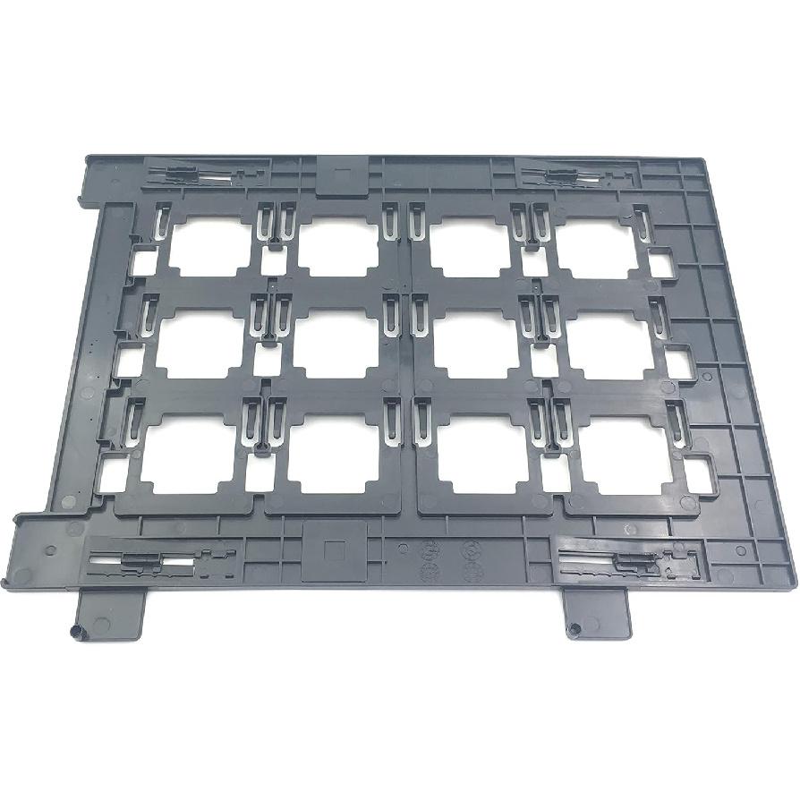 (Держатель слайдов на 12 отверстий 35 мм Держатель для негативов Сканер фотографий Держатель для кинопленки Держатель для слайдов Совместим с Epson Perfection V700 V750 V800 V850