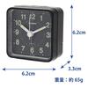 CASIO Аналоговые дорожные часы, Маленькие, Черные, TQ-140S-1JF