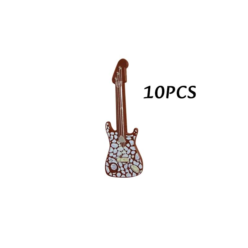 City Building Blocks Accessories Cup Plate Backpack Basket Barrel Candlestick Hammer Wrench Key Guitar Creative Brick Toy Gift