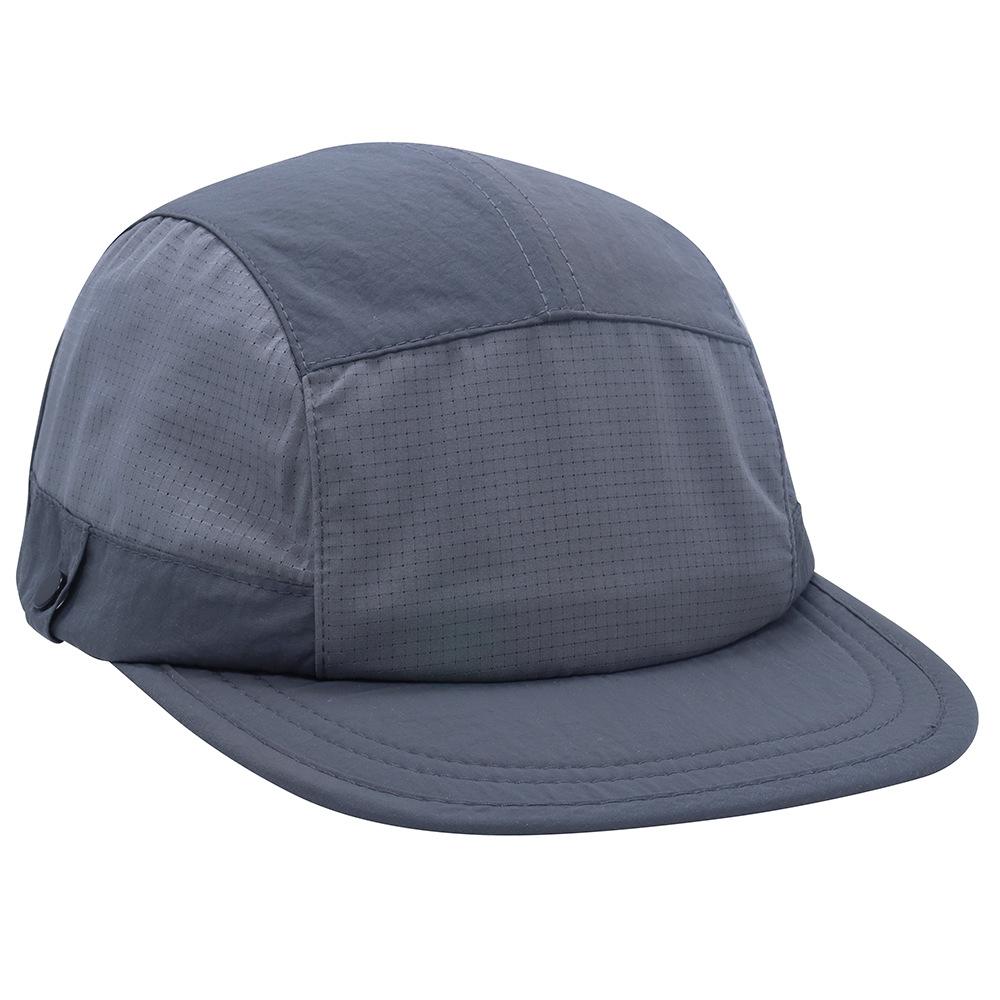 Quick-drying spring and summer peaked cap tooling function five-page cap splicing outdoor sports sun protection flat edge mountaineering hat