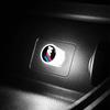 DLMY7 USB Светодиодная подсветка для автомобиля, атмосфера салона, эмблема автомобиля для Bmw M3 M4 M5 M6 F20 F30 G20 F31 F11 X3 F25 X4 I3 1 3 5 Серии