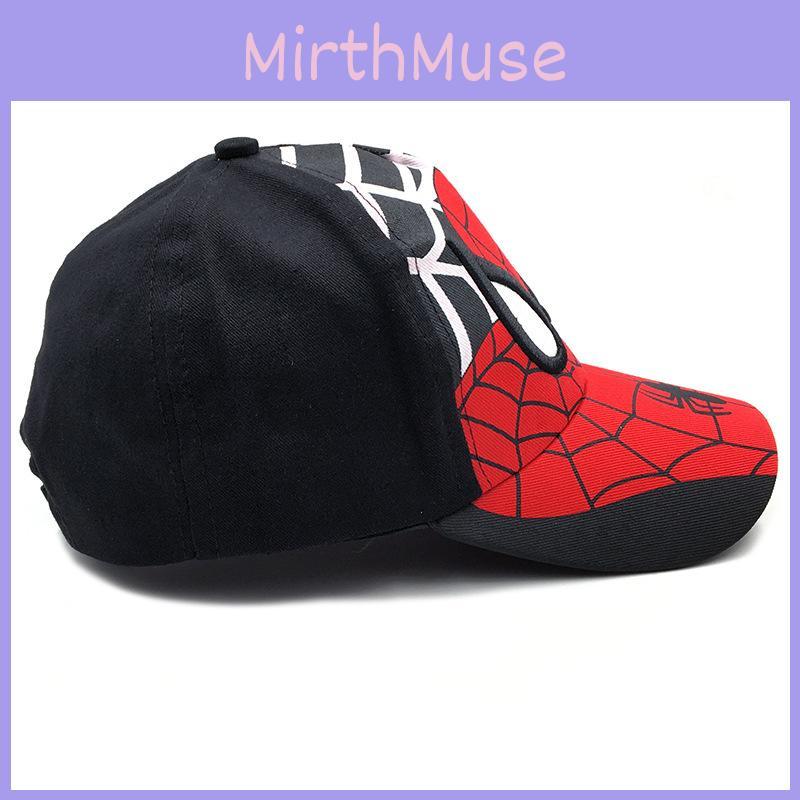 Spider Man Kids Cotton Baseball Cap With Embroidery Sun Hat For Outdoor Play And Sun Protection