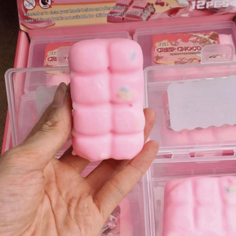 Handmade Crunchy Chocolate Pincher Lightweight Cracking Crispy Pinch Toy Office