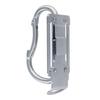 Sankyo Corporation DBLTACT Adjustable Carabiner Tool Holder (Curved Gate), Steel, Silver, DT-THM-811