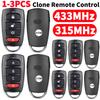 Универсальный Пульт Дистанционного Управления для Гаражных Ворот 315 МГц / 433 МГц Дубликатор Фиксированный Код Обучения Клон Самокопирование Автоматизация для Ворот