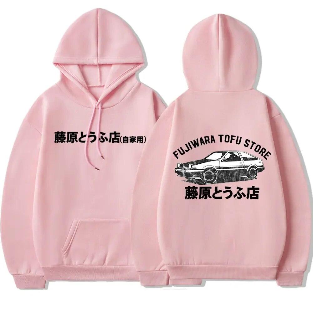 Брендовая толстовка с капюшоном Initial D Unisexga Hachiroku Shift Drift унисекс Толстовка Takumi Fujiwara Tofu Доставка в магазин AE86 Толстовки унисекс