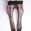 Колготки Прозрачные чулки Женские бесшовные колготки Ультратонкие нейлоновые колготки Сплошной цвет Гладкие прозрачные чулки Женские колготки с низкой талией
