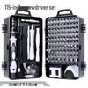 115-in-1 Multifunctional Screwdriver Set for Phone Repair and Odd-shaped Bits