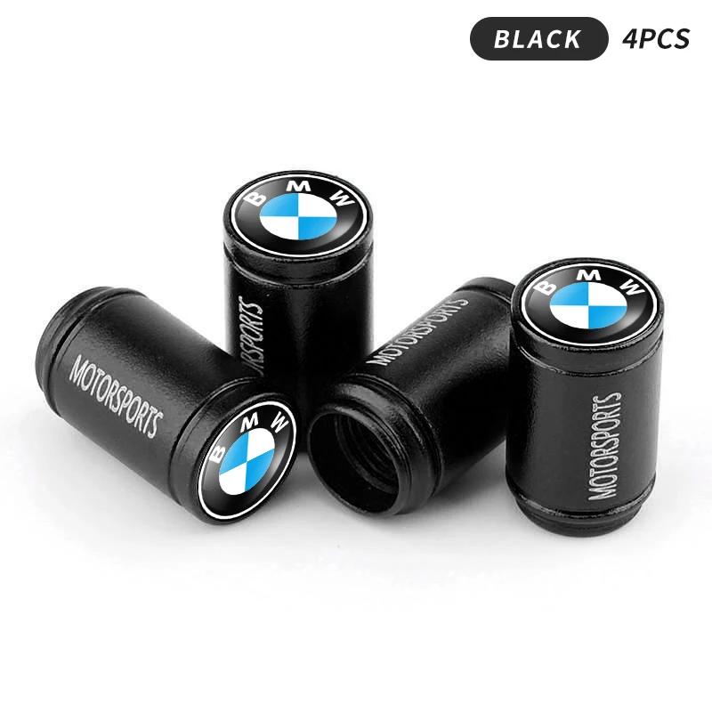 4Pcs Aluminum Alloy Car Wheel Tire Valve Caps Stem Cover for BMW E46 E39 E38 E90 E60 F10 F30 F35 F07 G20 G30 G18z3 z4 x3 x5 x6