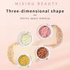 Misiou Beauty Eye Shadow New Products Pearl Light Fine Flash Earth Color Than Heart Carved Halloween Monochrome Blush Disk