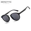 ZENOTTIC Brand Round Sunglasses with Diopters Bifocal Reading Glasses Men Women Retro Presbyopia Reader Outdoor UV400 Sun Glass
