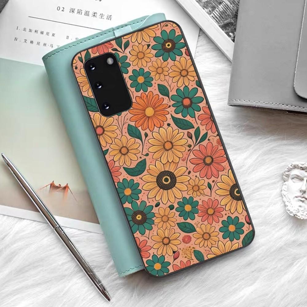 Чехол для телефона «Лепесток и лист» для Samsung S 9 10 20 21 22 23 30 23 24 Plus Lite Ultra FE S10lite Fundas