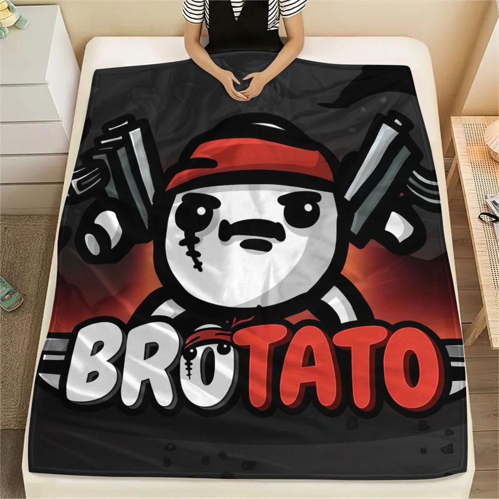 Brotato Blanket, High quality Comfortable for All Seasons, Home Decor, Warmth and Comfort