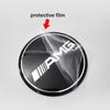 xzpyk10 Car Sticker 75mm Car Wheel Center Hub Emblem Sticker for Mercedes Benz W203 W204 W205 W209 W210 W211 W212 W176 W166 W163 W221 De