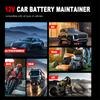 ЖК-дисплей 12В Зарядное устройство для аккумулятора 12В 6А Поддерживающее устройство для аккумулятора Зарядное устройство для автомобильного аккумулятора Автомобиль/Мотоцикл