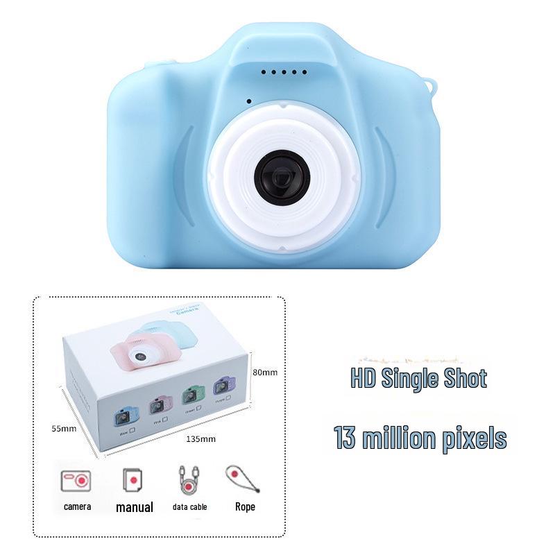Детская HD цифровая мультяшная камера - Мини-игрушка для детского подарка на день рождения