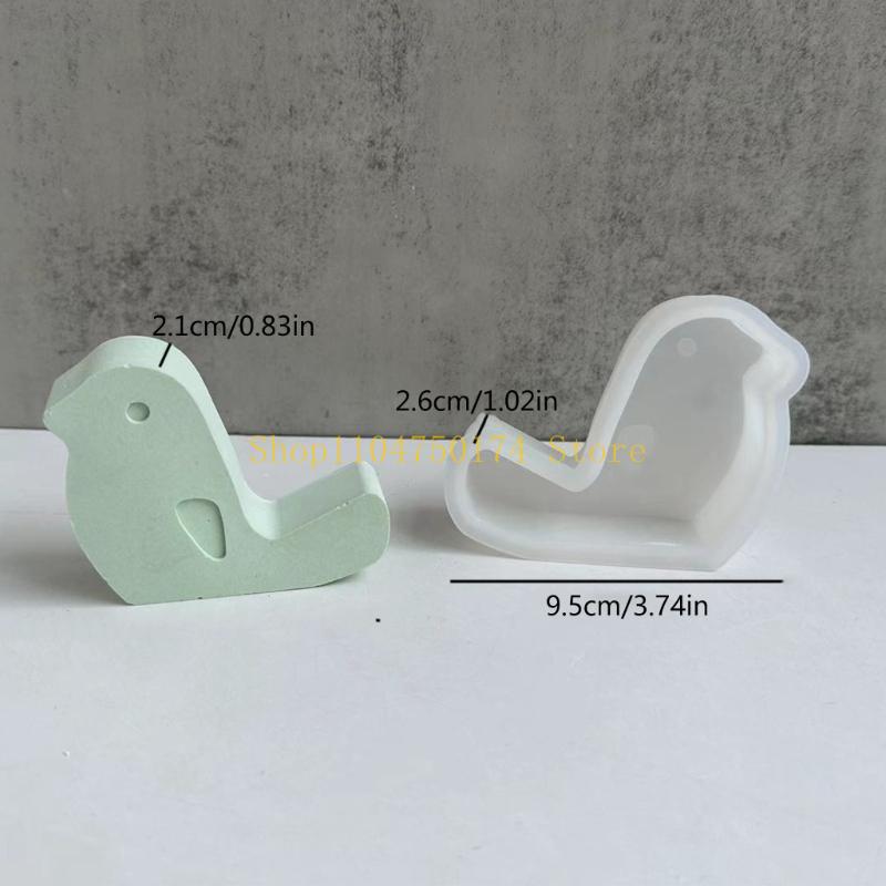 Bird Owl Silicone Mold Homemade Ice Tray Gypsum Soap Mould top sale