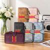 Vintage Long Wallet with Fashion Print Large Capacity Multi Card Holder for Daily Use