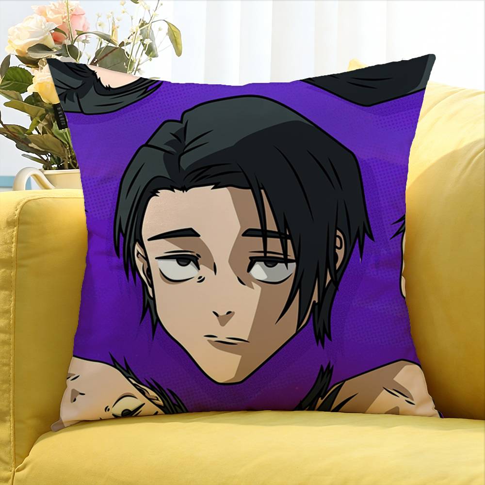 OOkkotsu Yuta Various Sizes Square Pillow Case For Car Home Bedchamber Decor