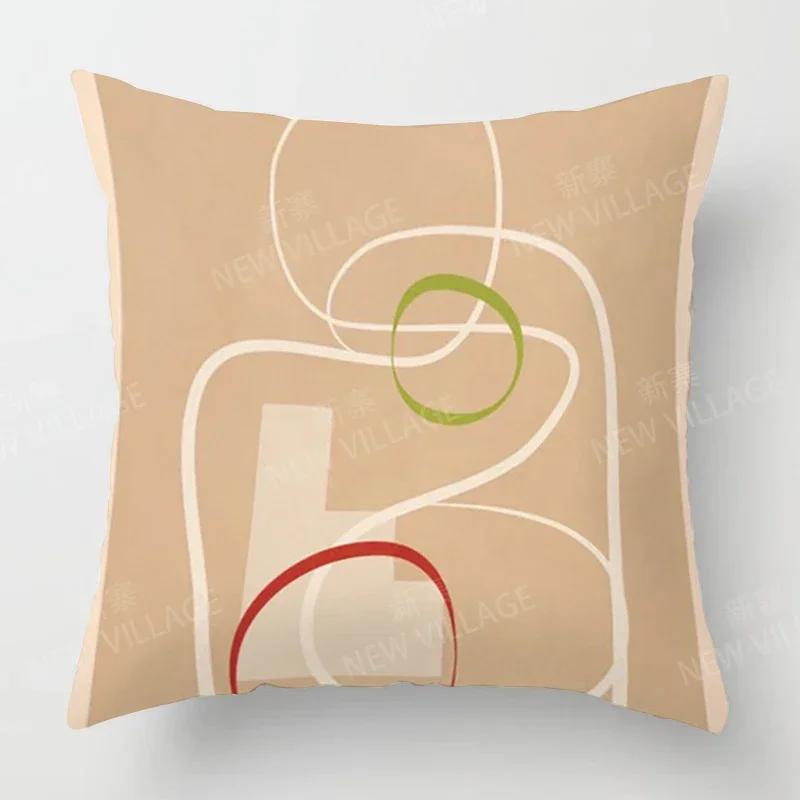 Nordic Fall Home Decor Autumn Throw Pillow Cover Sofa Cushion Cover Modern