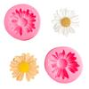 Daisy Scented Candle Silicone Mold Sunflower Aromatherapy Soap Mold Diy Flower Handmade Resin Plaster Mold Home Baking Mould