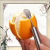 Orange Peelers Orange Peeler Tool Citrus Peeler Stainless Steel Slicer Cutter Peeler Remover Design Handle Fruit Tools