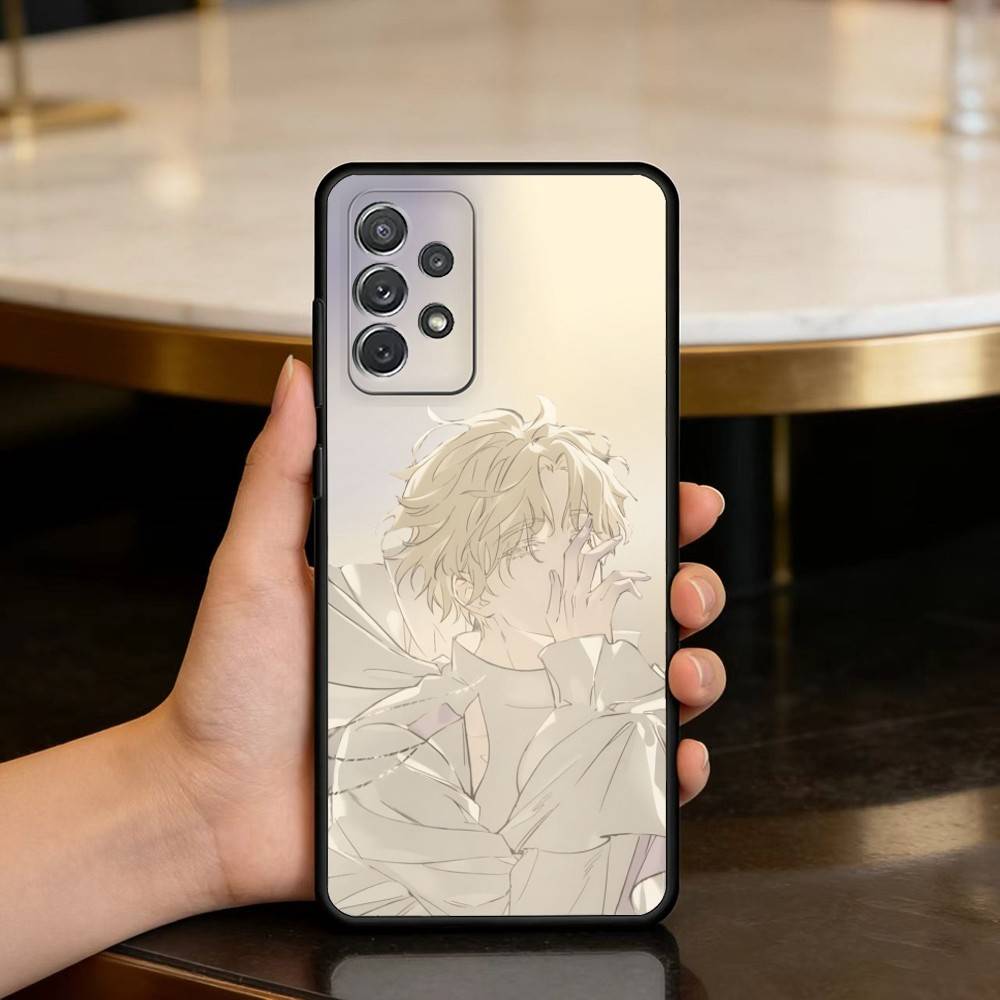A-Alien S-Stage L-Luka Чехол для телефона Samsung Galaxy A73,A72,A71,A70,A53,A52,A51,Мягкий силиконовый черный чехол