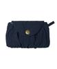 Whimsy Mind Ветреная Занавеска Складка Плиссе Держатель для Карт Темно-синий