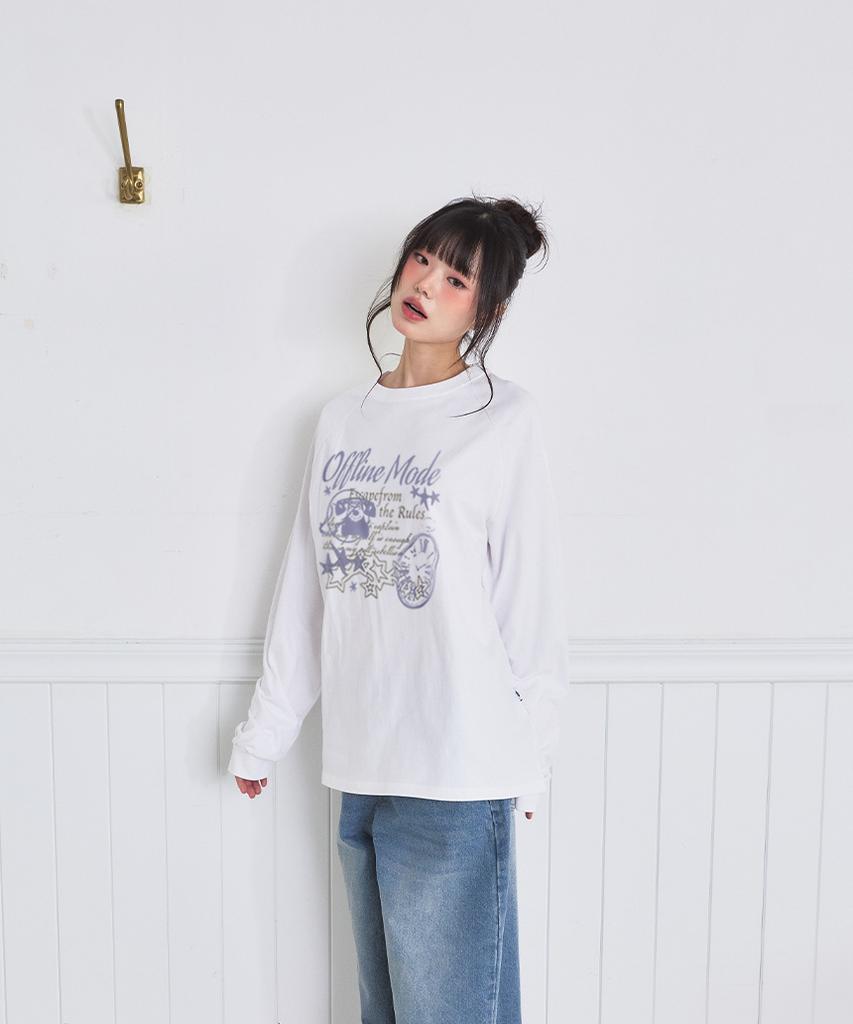 ESCAPEFROM Offline Mode Print Long Sleeve [4 Colors]