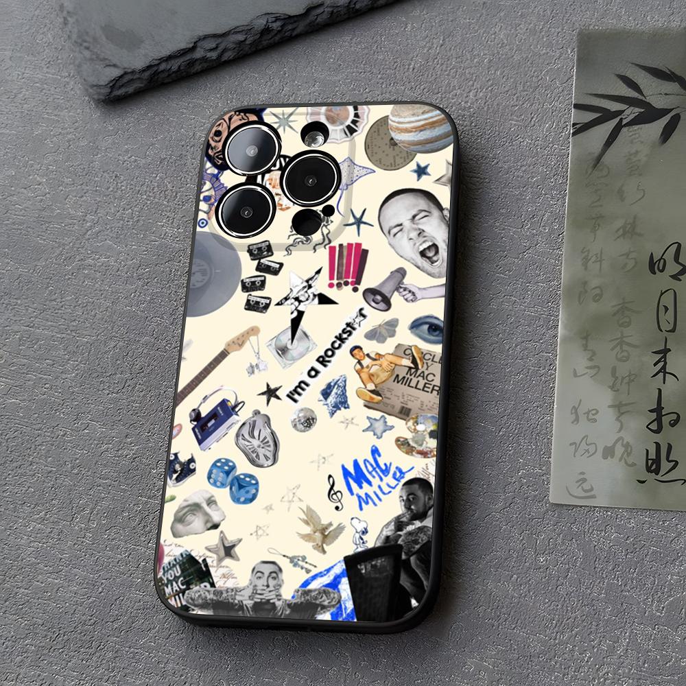 Чехол для телефона певца M-Mac Millers Funda Для Iphone 13 17 16 11 15ProMax 14 12 Pro Xs Max Mini Xr X 7 8 6 6s Plus Чехлы