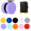 8Pcs Luggage Wheel Covers Silent Wheels Protectors Silicone Wheel Shoes